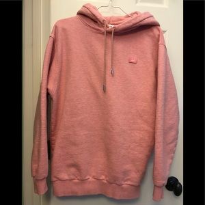 acne studios farrin face hoodie